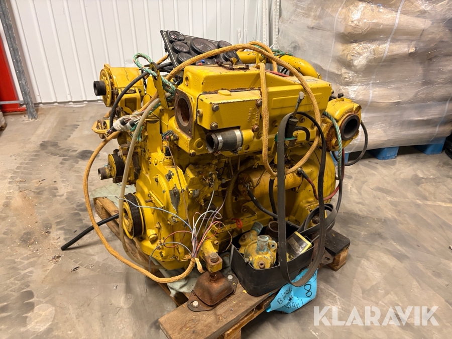 Båtmotor John Deere Nogav 4045 Marine Diesel