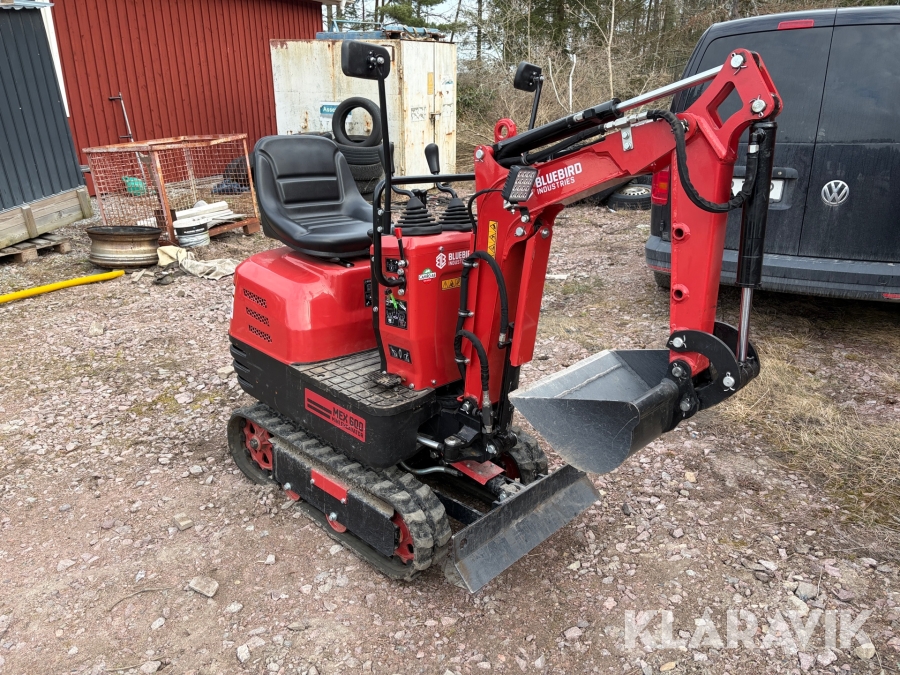Grävmaskin Bluebird Mex 600