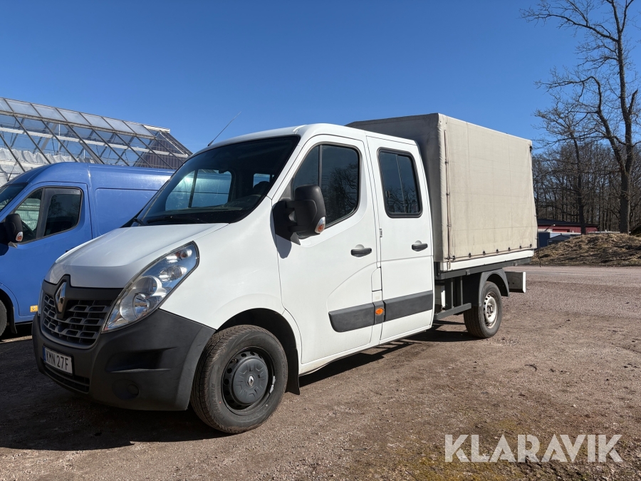 Pickup - flakbil Renault Master