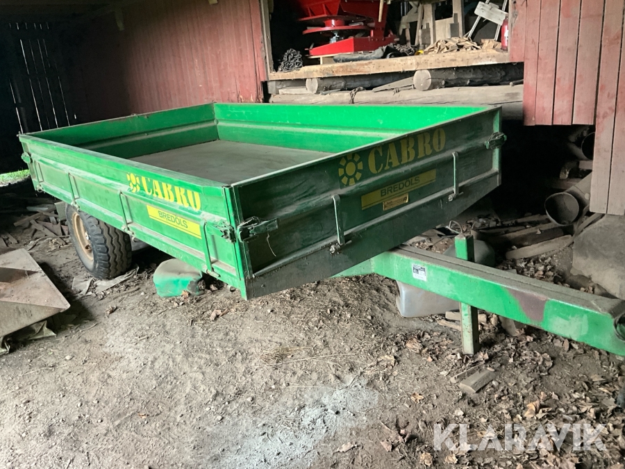 Tippkärra Cabro Bredöls 5BT