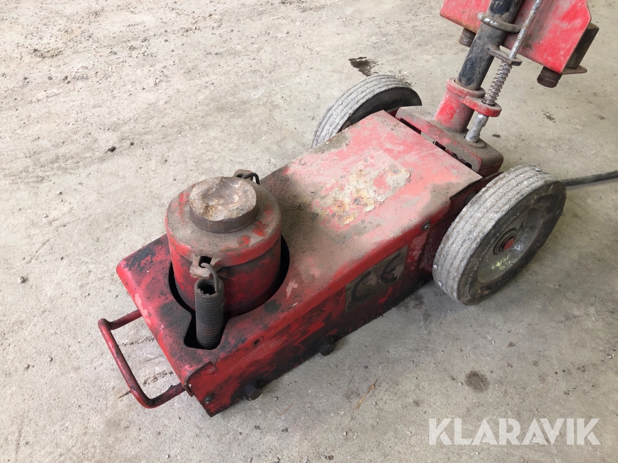 Domkraft Swedol 22 ton tryckluftsdriven