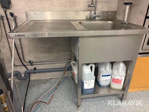 Diskbänk Adexa med blandare