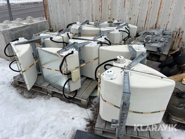 Lampor för belysningsmaster Thorn OTW 2400 T 15 st + 8 st