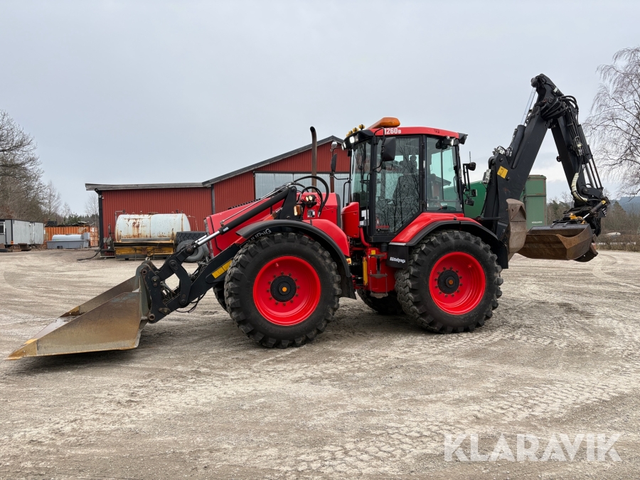 Grävlastare Huddig 1260B