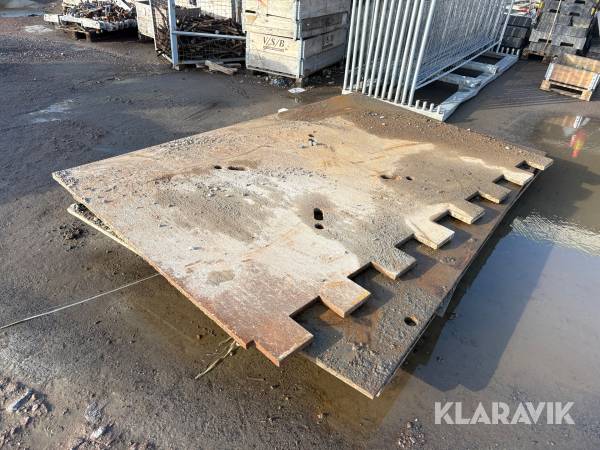 Körplåtar 3x2m 4st