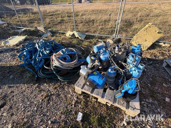 Dränkbara pumpar Biltema