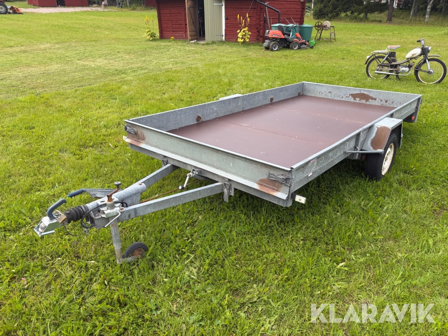 Personbilssläp 4P Tiab 3710T , Twin XL
