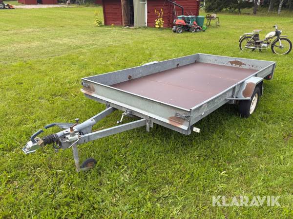 Personbilssläp 4P Tiab 3710T , Twin XL