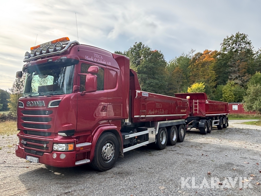 Lastbilsekipage Scania R730 8x4*4