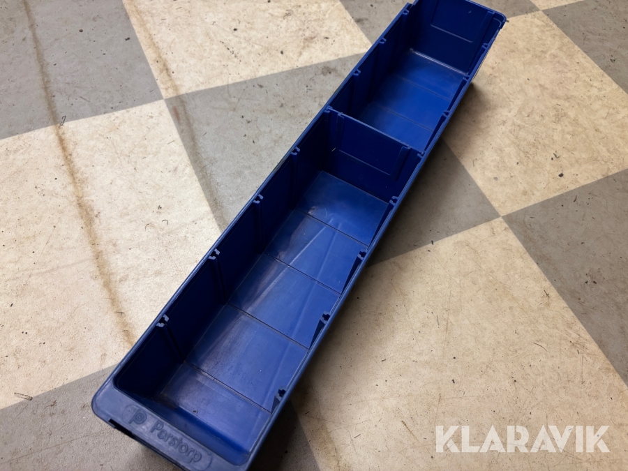 Plastlådor / Sortimentlådor Perstorp 25st