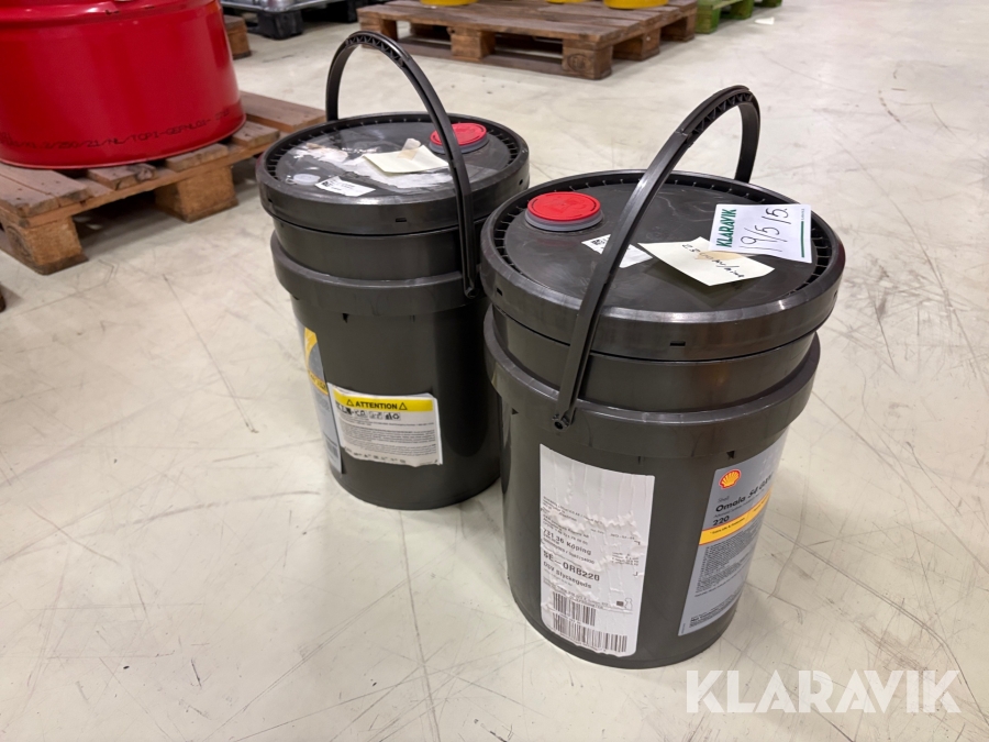 Syntetisk industriell kuggolja Shell Omaka S4 GXV 2x20L