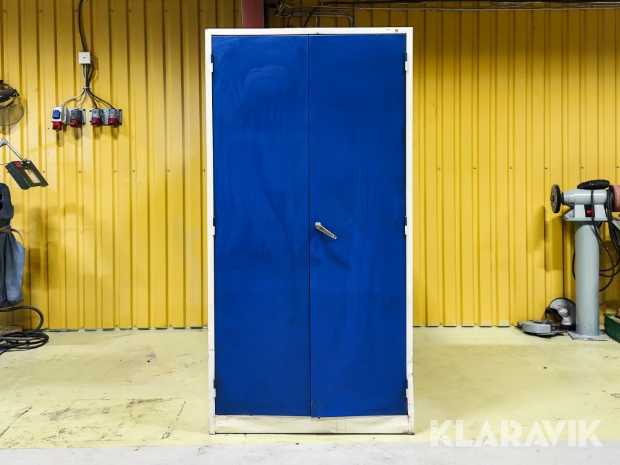 Förvaring-/verktygsskåp, stål, 5 hyllplan AJ-produkter Style 20381