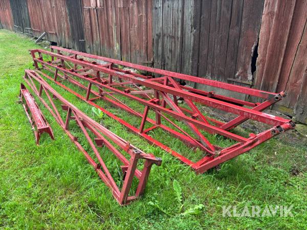 Ramp till spruta Hardi 4 delar 24 meters
