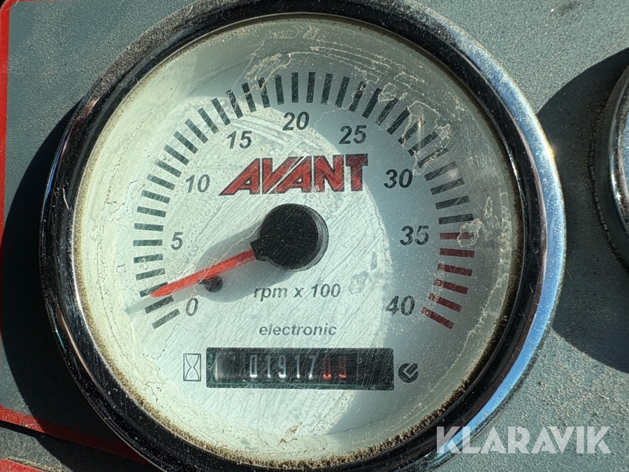 Kompaktlastare Avant 760i optidrive