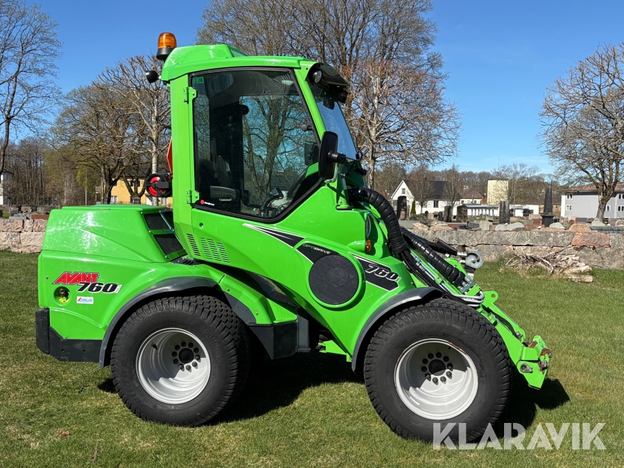 Kompaktlastare Avant 760i optidrive
