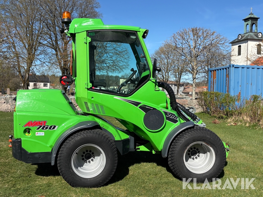 Kompaktlastare Avant 760i optidrive