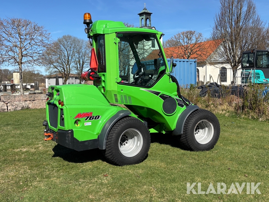 Kompaktlastare Avant 760i optidrive