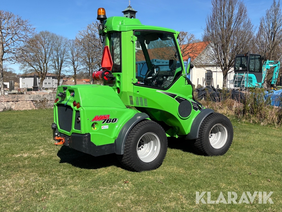 Kompaktlastare Avant 760i optidrive