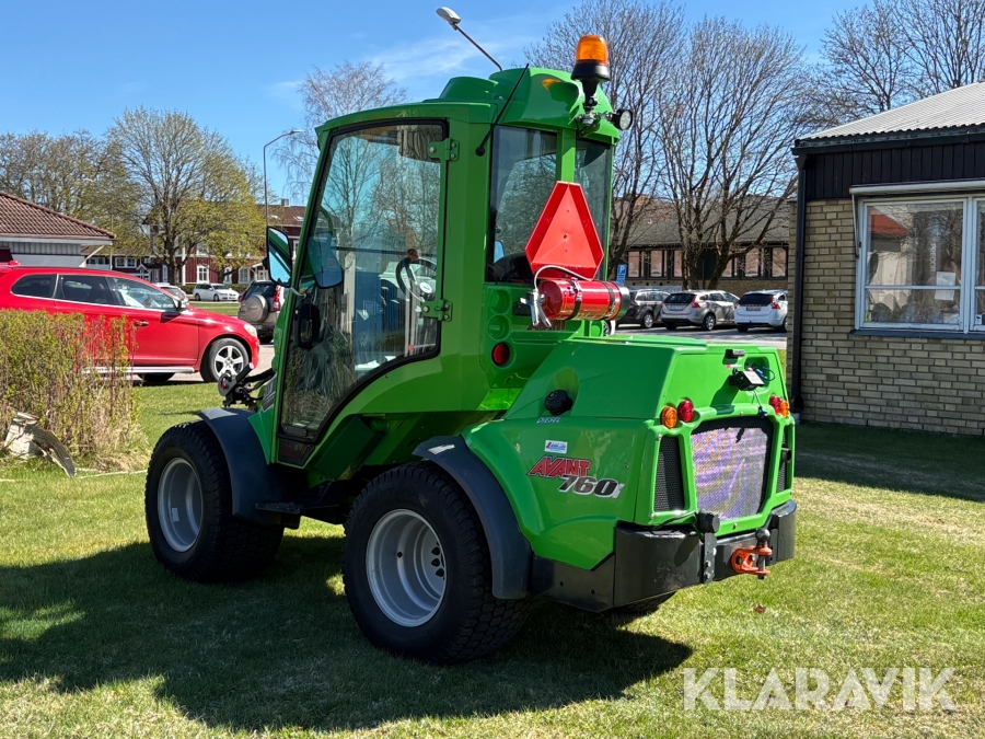Kompaktlastare Avant 760i optidrive