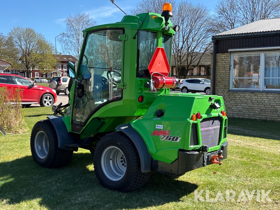 Kompaktlastare Avant 760i optidrive