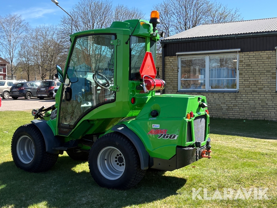 Kompaktlastare Avant 760i optidrive