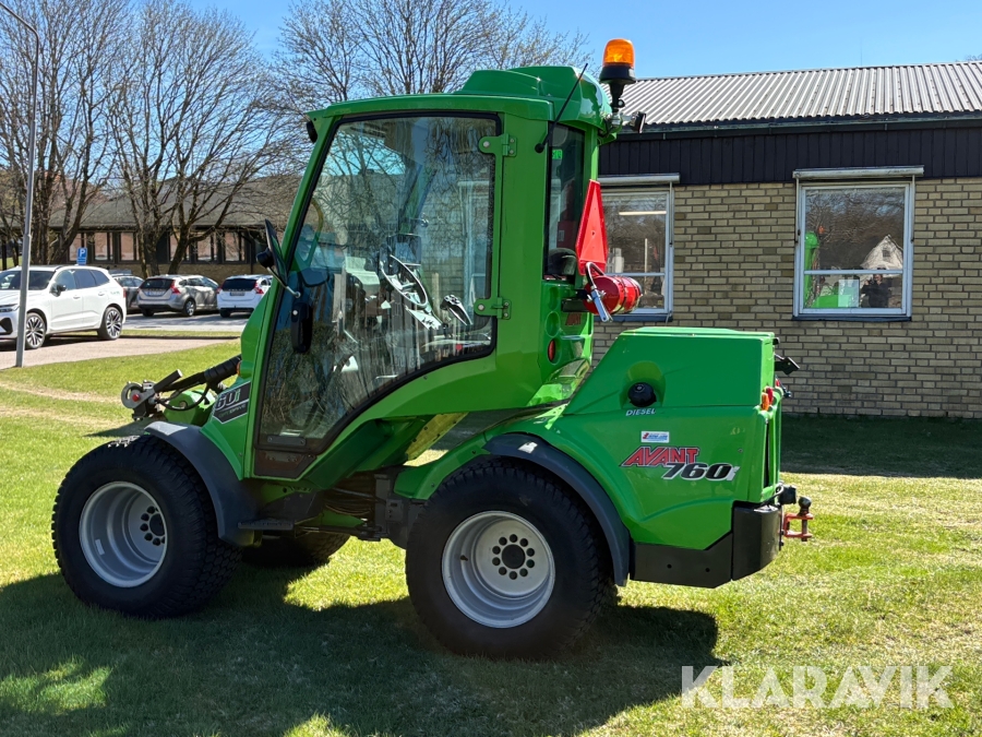 Kompaktlastare Avant 760i optidrive