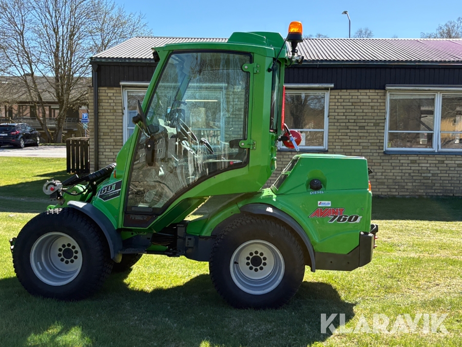 Kompaktlastare Avant 760i optidrive