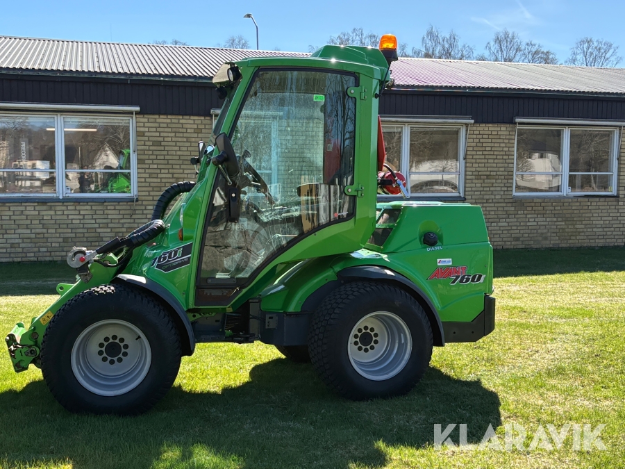 Kompaktlastare Avant 760i optidrive