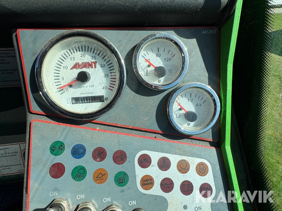 Kompaktlastare Avant 760i optidrive