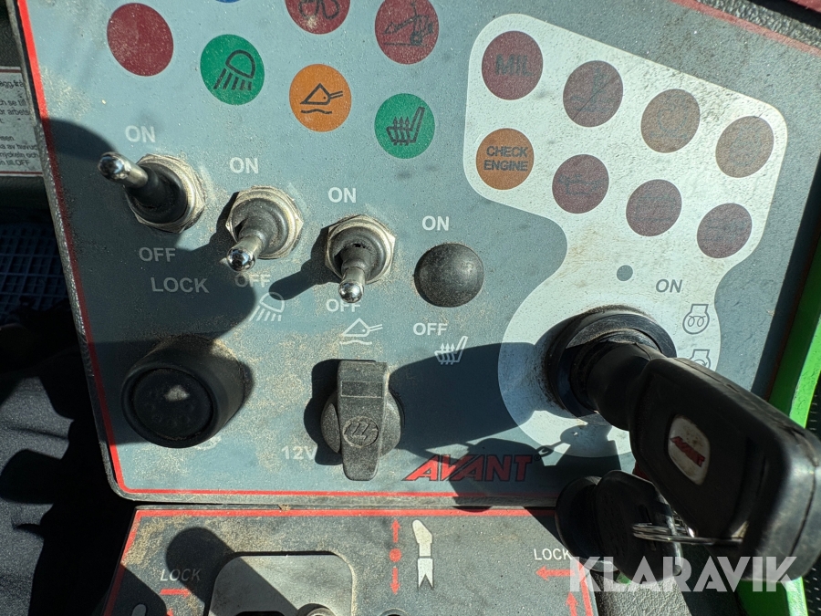 Kompaktlastare Avant 760i optidrive