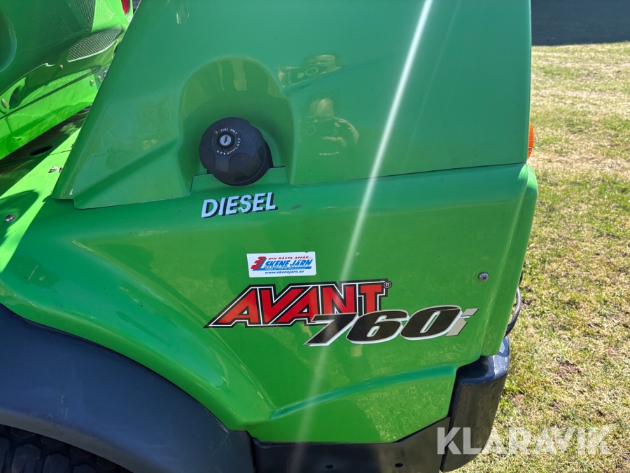 Kompaktlastare Avant 760i optidrive