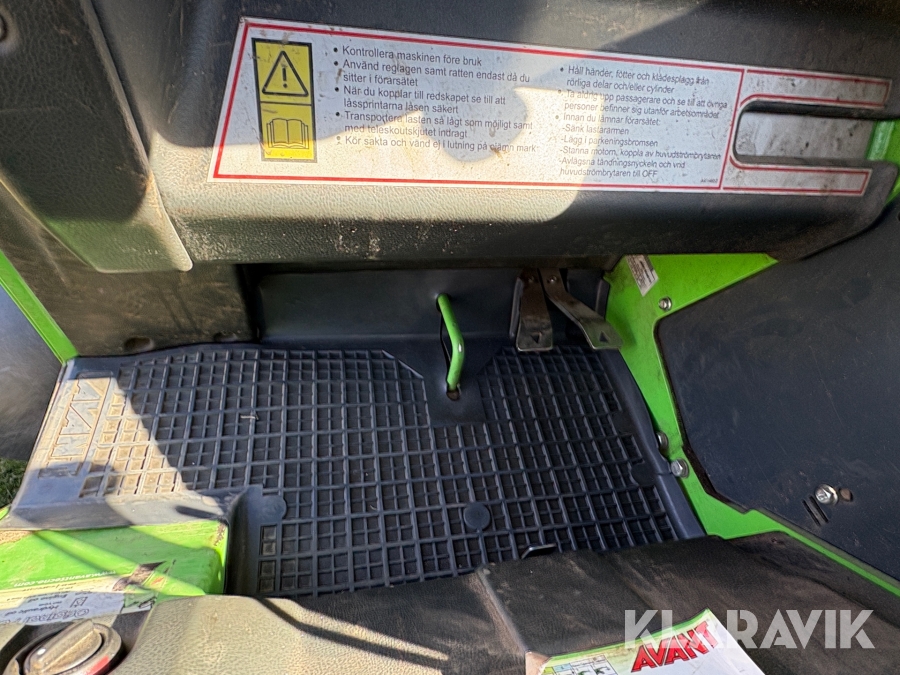 Kompaktlastare Avant 760i optidrive