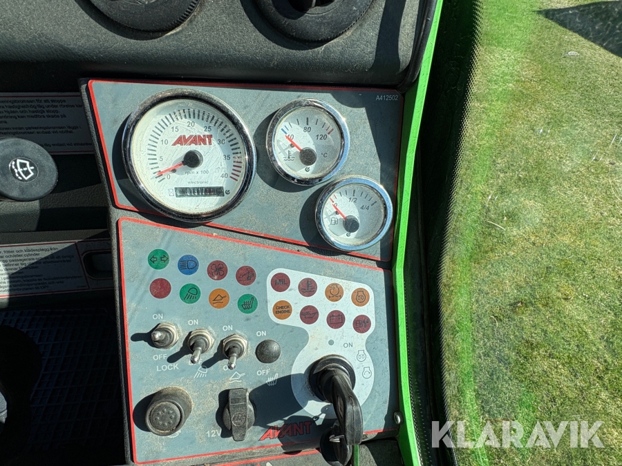 Kompaktlastare Avant 760i optidrive
