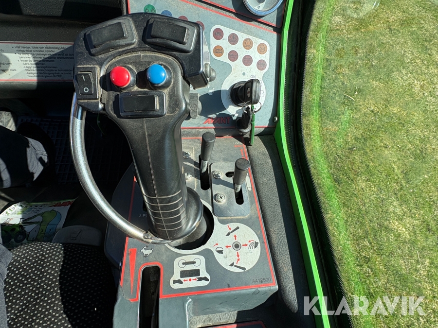Kompaktlastare Avant 760i optidrive
