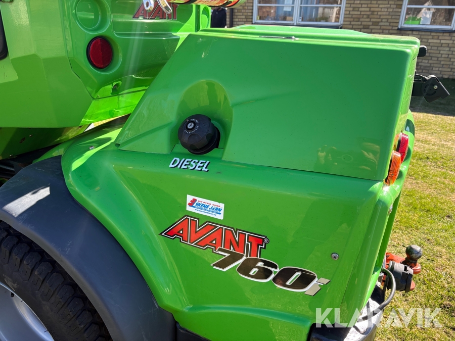 Kompaktlastare Avant 760i optidrive