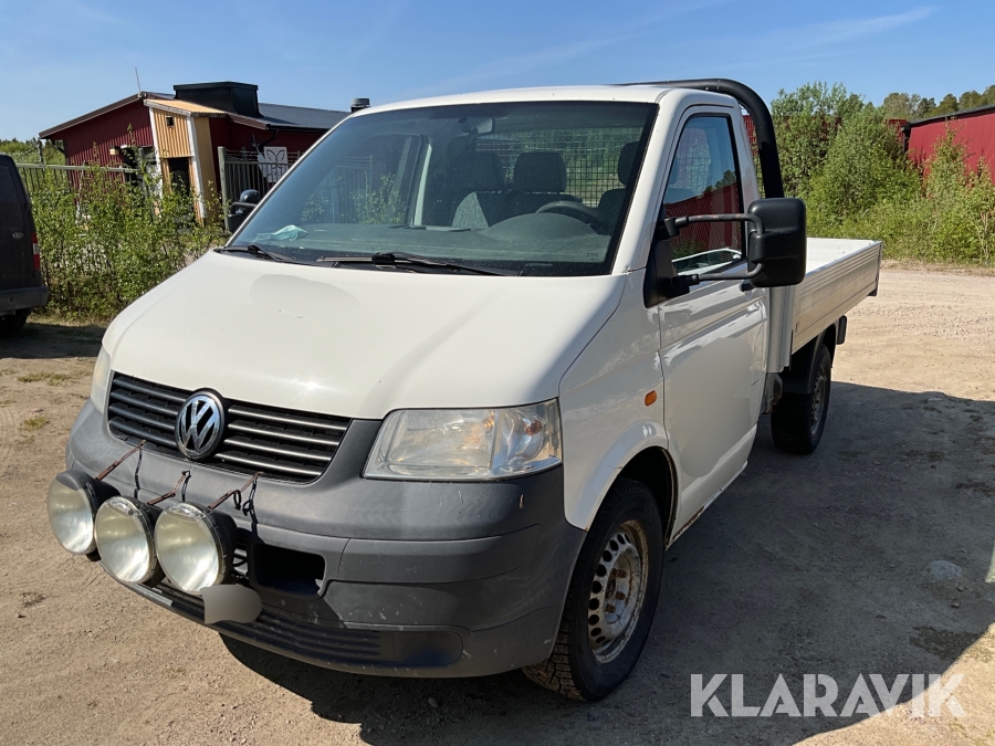 Pickup Volkswagen Transporter enkelhytt