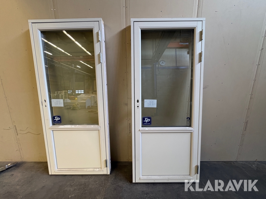 Balkongdörrar Svenska Fönster Stabil FD Fast Höger