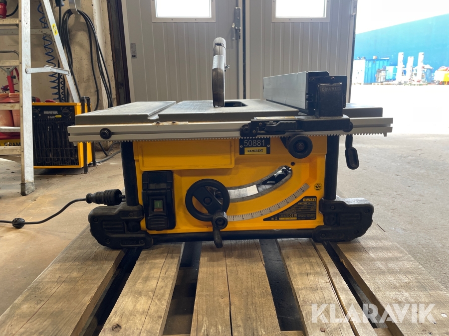 Kap&klyvsåg Dewalt DWE7491-QS