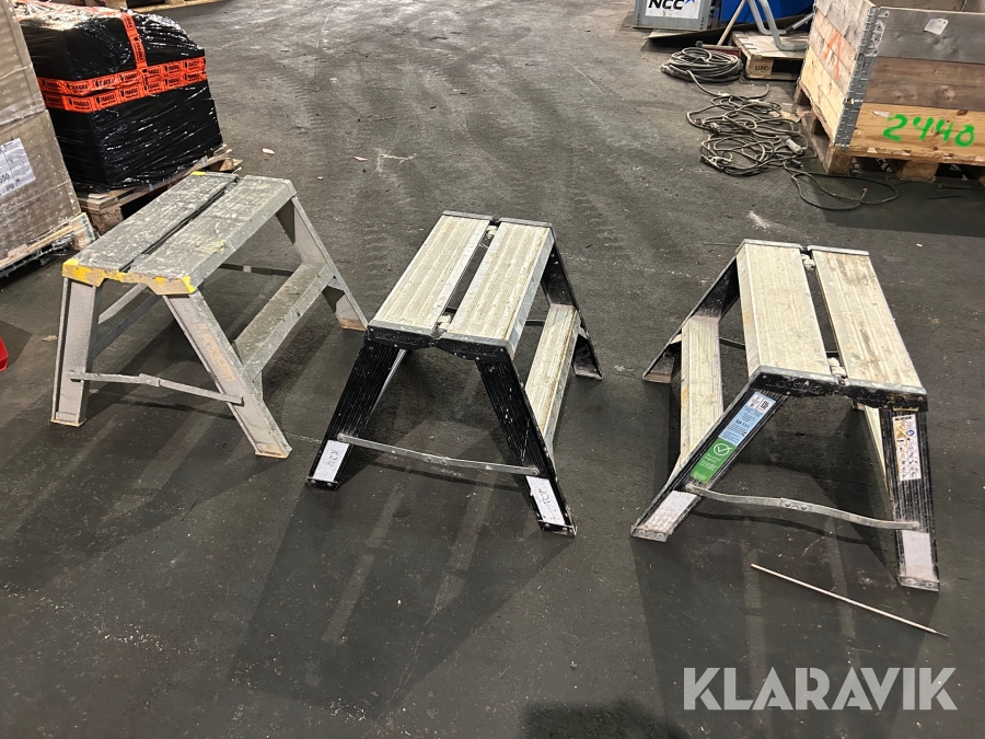 Pallbockar Ironside / Wibe 3 st