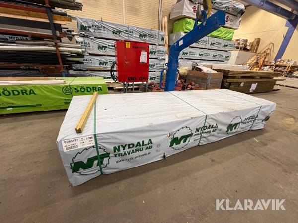 Träreglar Nydala Trävaru AB 45x120mm, 3,6m 108st