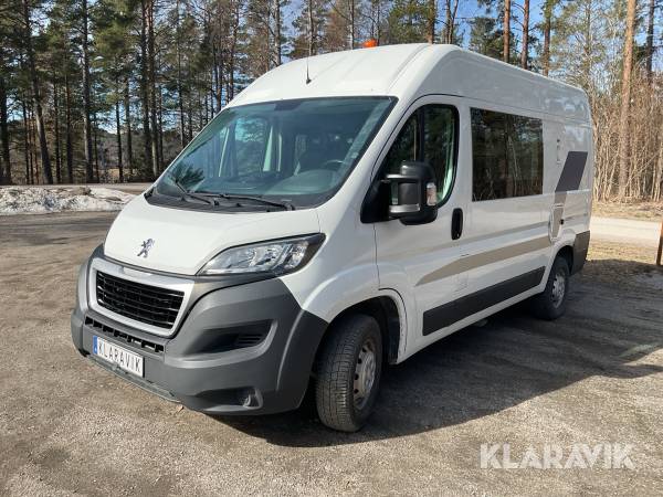 Skåpbil Peugeot Boxer Crewcabin Kombi dubbelhytt
