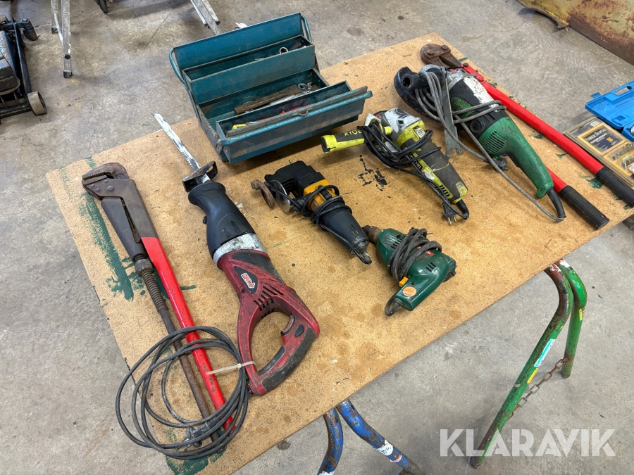 Blandade handverktyg 1st pall