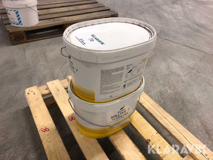 Täckfärg vägg Alcro Milltex  7 20 liter