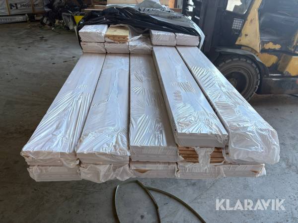 Furugolv 26.5x190 hårdvaxolja ändspont b-sort