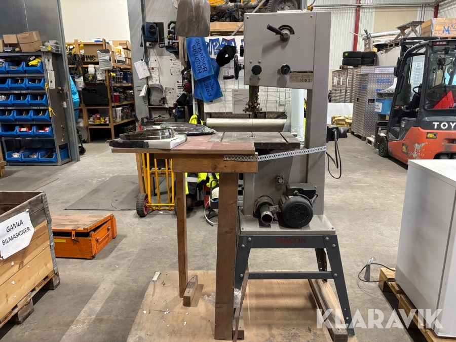 Bandsåg Luna BBS315 blad för både trä och sten