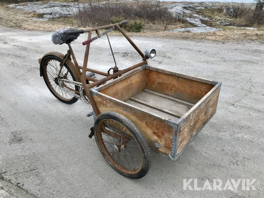 Flakcykel Crescent Paketvagn 297 BJ.57