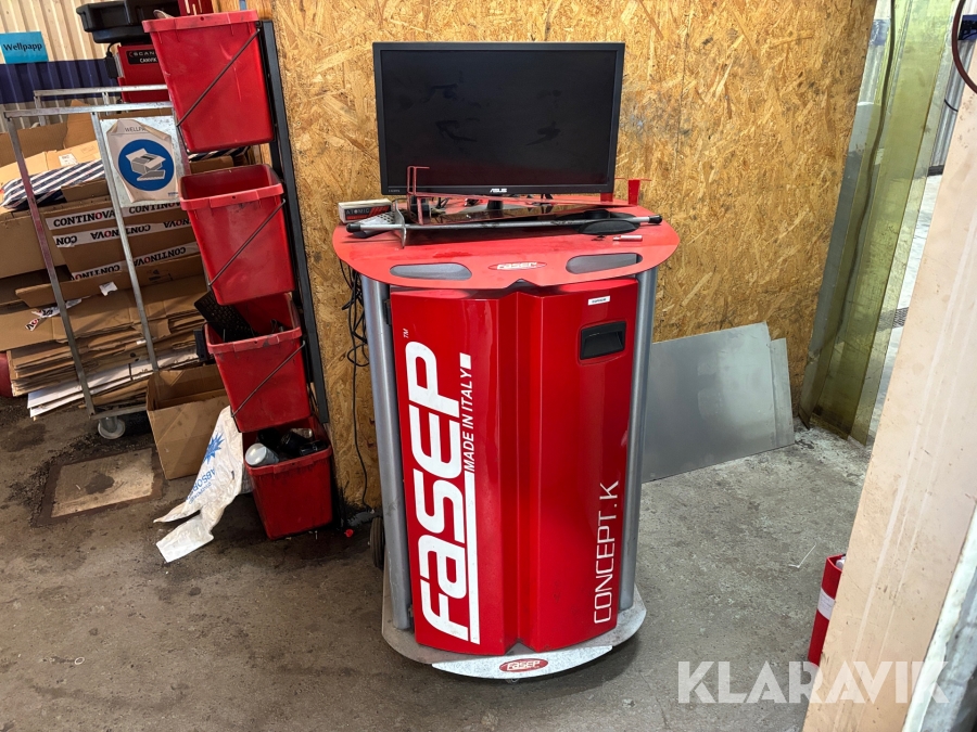 Hjulinställningsmaskin FASEP Concept.K