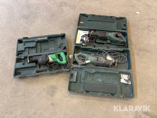 Sticksågar Metabo Hitachi 3 st