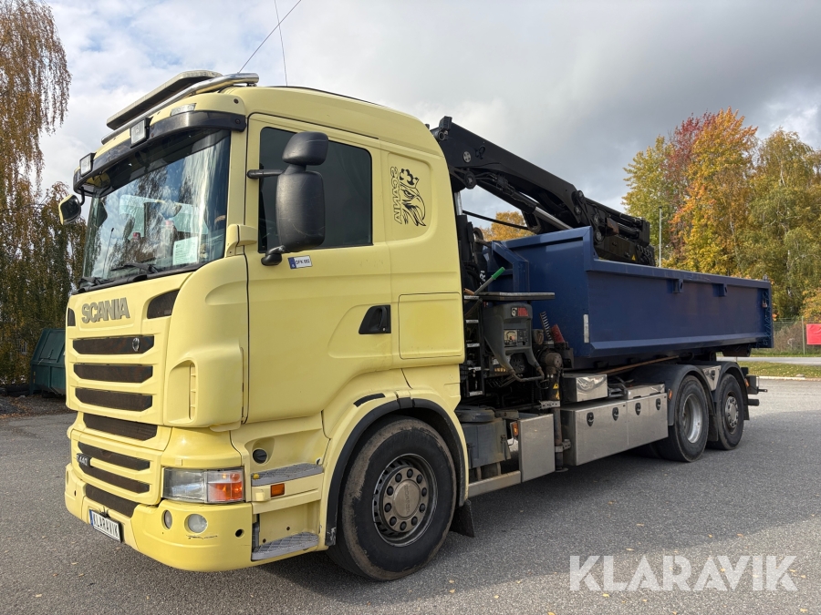 Kranväxlare Scania R440 Hiab 211 HiPro