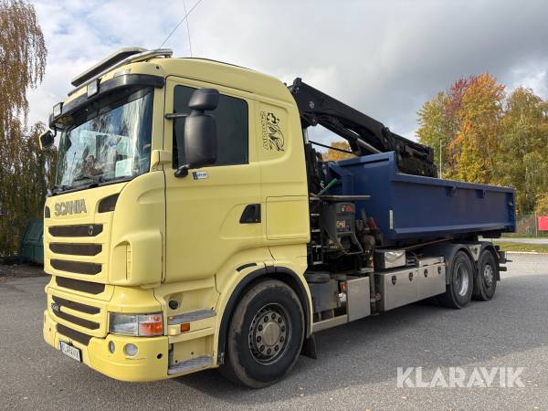 Kranväxlare Scania R440 Hiab 211 HiPro